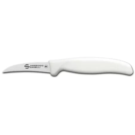 Supra - Coltello verdura Cm. 7 sfuso in BOX da 50 pezzi Bianco - Sanelli Ambrogio