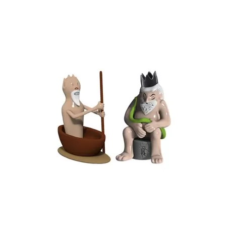 "Caronte e Minosse", Statuine - Alessi