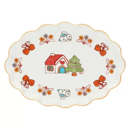 Piatto Folk multiuso grande - Thun