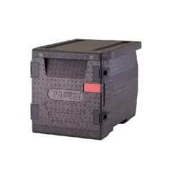 Contenitore Termobox, Caricamento frontale unità multiuso per bacinelle GN 1/1 con 8 guide - Pavoni