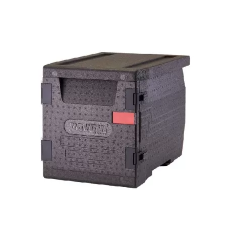 Contenitore Termobox, Caricamento frontale unità multiuso per bacinelle GN 1/1 con 8 guide - Pavoni