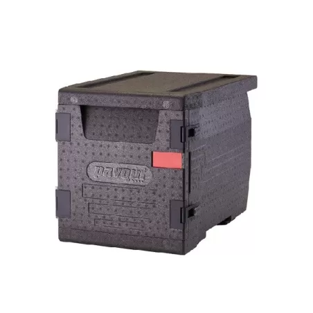 Contenitore Termobox, Caricamento frontale unità multiuso per bacinelle GN 1/1 con 8 guide - Pavoni