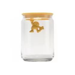 Gianni a little man holding on tight, Barattolo ermetico - Alessi