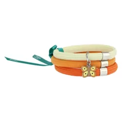 Bracciale Impulse Farfalle in Festa arancione - Thun