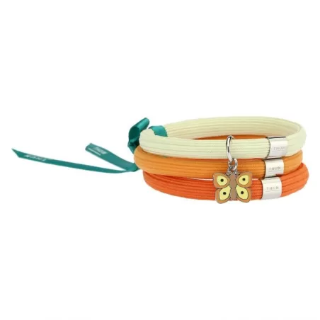 Bracciale Impulse Farfalle in Festa arancione - Thun
