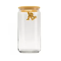 Gianni a little man holding on tight, Barattolo ermetico - Alessi