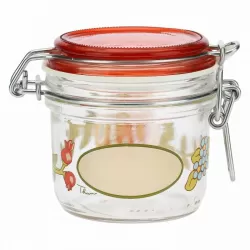 Barattolo ermetico rosso Country - Thun
