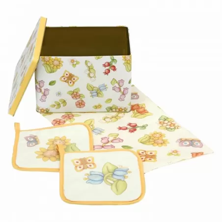 Scatola in latta con presine Country - Thun