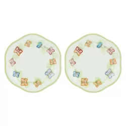 Set 2 piattini dessert Farfalle in Festa - Thun