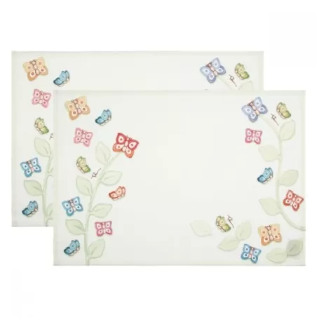 Set 2 tovagliette Farfalle in Festa - Thun