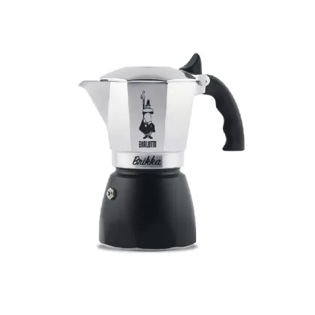 Moka Brikka 4 tazze in alluminio - Bialetti