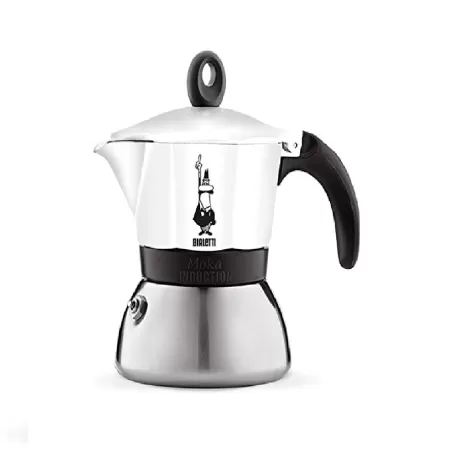 Moka Induction 6 tazze bianca - Bialetti