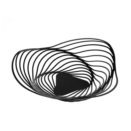 Trinity, Centro Tavola Nero - Alessi