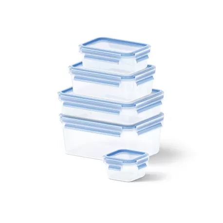 Clip & Close, Contenitore salvafreschezza set 5 pezzi - Emsa