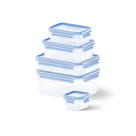 Clip & Close, Contenitore salvafreschezza set 5 pezzi - Emsa