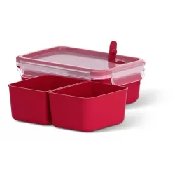 Clip & Micro, Contenitore microonde 1 lt. Inserti - Emsa