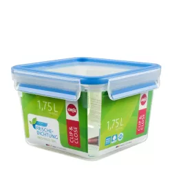 Clip & Close, Contenitore salvafreschezza quadr. 1,75 l - Emsa