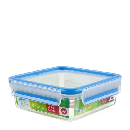 Clip & Close, Contenitore salvafreschezza quadrato 0,85 lt. - Emsa