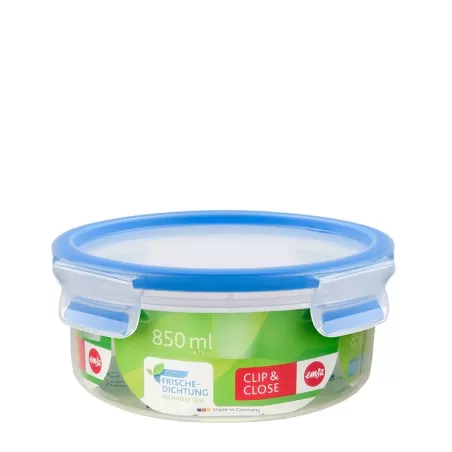 Clip & Close, Contenitore salvafreschezza rotondo 0,85 lt. - Emsa