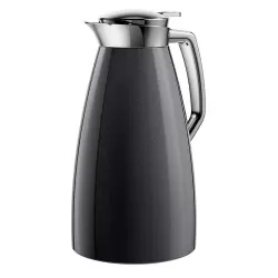 Plaza, Caraffa termica quicktip 1 lt. Carbone - Emsa