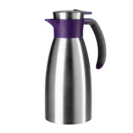 Soft Grip, Caraffa termica quicktip 1 lt. Acc/mora - Emsa