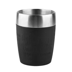 Travel Cup, Bicchiere termico 0,2lt. Acc/nero - Emsa