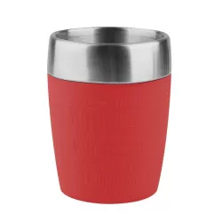 Travel Cup, Travel Cup 0.2lt. Silicon sl./Red - Emsa