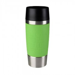 Travel Mug, Bicchiere termico 0,36 lt. Fascia silicone - Emsa