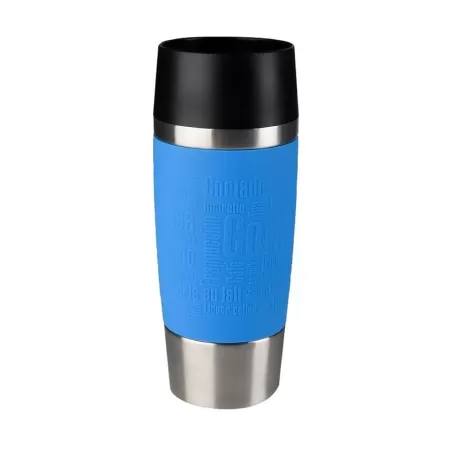 Travel Mug, Bicchiere termico 0,36 lt. Fascia silicone - Emsa