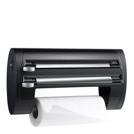 Superline, Portarotoli triplo 44,5x25x37 cm. ner - Emsa