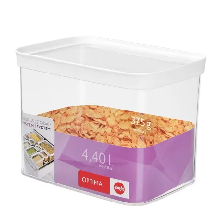 Optima, Contenitore provviste rettangolare 4,4 lt. - Emsa