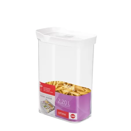 Optima, Contenitore provviste doppia apertura rettangolare - Emsa