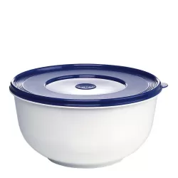 Superline, Recipiente per lievitazione con coperchio 5 lt. bianco/blu - Emsa