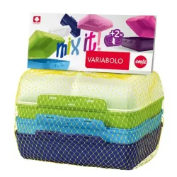 Variabolo, Clipbox set 4 pezzi 16x11x7 cm. boys - Emsa