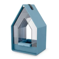 Landhaus, Dispenser becchime uccelli 15x24 cm. blu - Emsa
