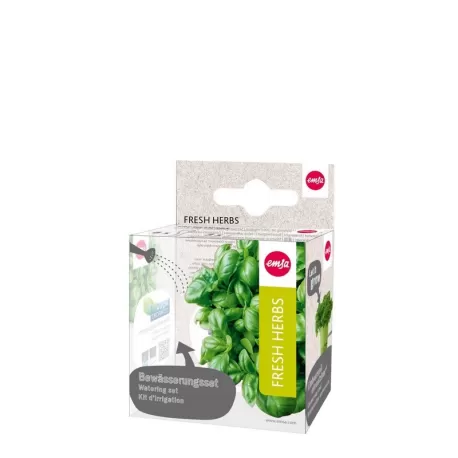 Fresh Herbs, Set di irrigazione 9 pezzi  - Emsa