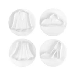 Stampo espulsione fashion 4 pz. 55 mm.