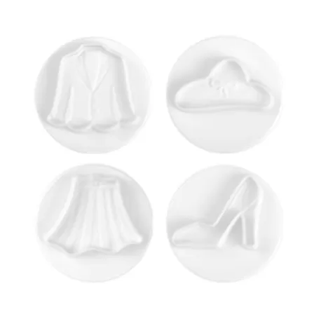 Stampo espulsione fashion 4 pz. 55 mm.