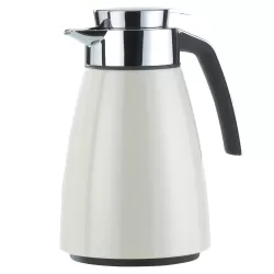 Bell, Caraffa termica quicktip 1,5 lt. bianco metallizzato - Emsa