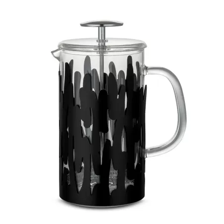 Barkoffee, Pressofiltro 8 Tz Nera - Alessi