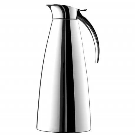 Eleganza, Eleganza vacuum jug, easy open, 1.3 l/44.0 fl.Oz., Stainless steel - Emsa