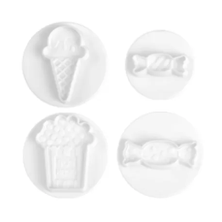 Stampo espulsione party 4 pz. 36/60 mm.