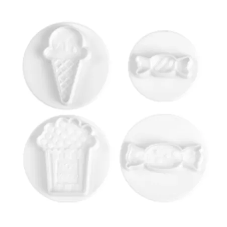 Stampo espulsione party 4 pz. 36/60 mm.