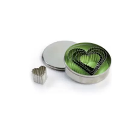 Tagliapasta cuore festonato 5 pezzi