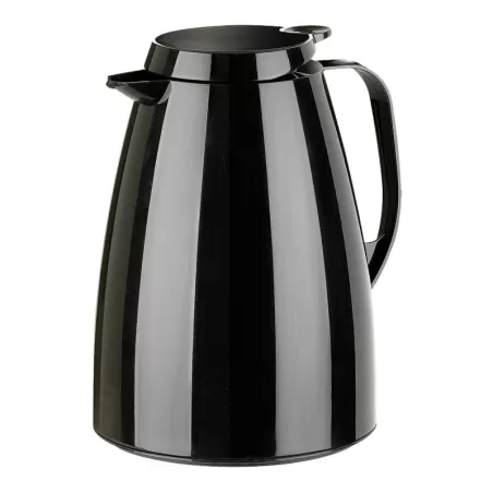 Basic, Caraffa termica quicktip 1,5 lt. Nero - Emsa