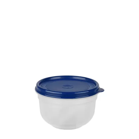 Superline, Contenitore salvafreschezza rotondo alto 0,6 lt. Blu - Emsa