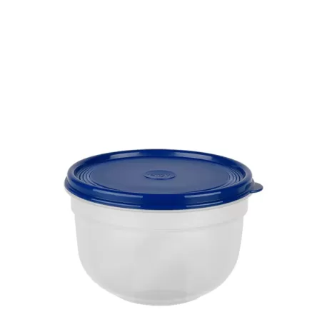 Superline, Contenitore salvafreschezza rotondo alto 1,25 lt. Blu - Emsa