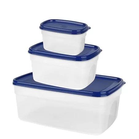 Superline, Contenitore salvafreschezza set 3 pezzi - Emsa