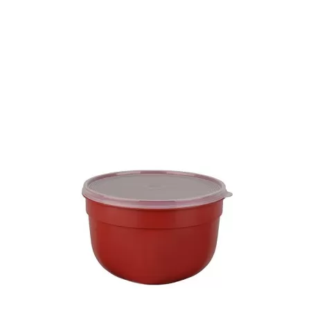 Superline, Contenitore salvafreschezza rotondo alto 0,6 lt. Rosso - Emsa