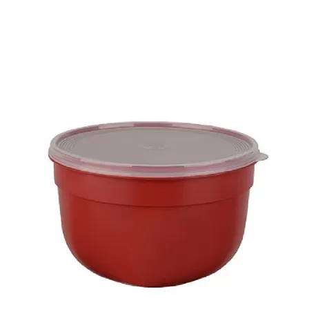 Superline, Contenitore salvafreschezza rotondo alto 2,25 lt. Rosso - Emsa
